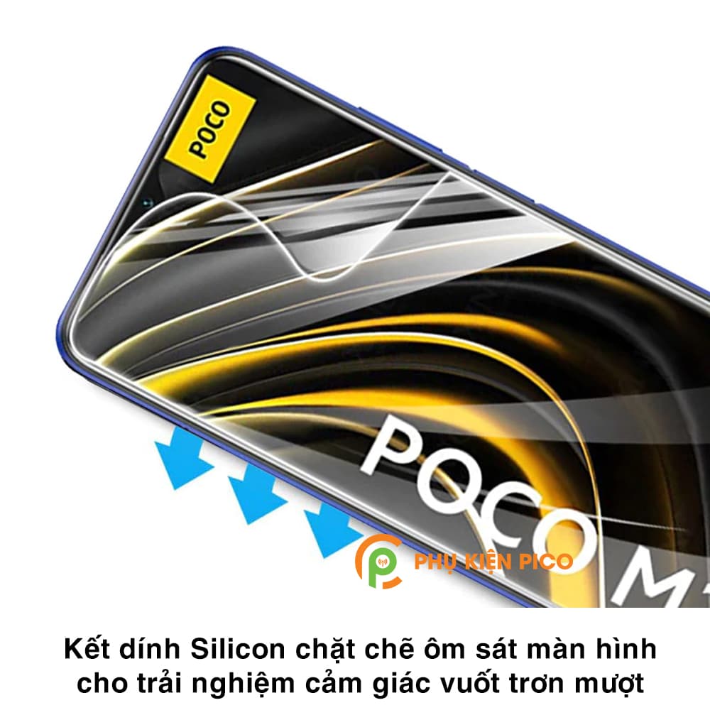 Dán màn hình Poco M3 PPF cao cấp dẻo trong suốt - Dán dẻo Xiaomi Poco M3 - 3