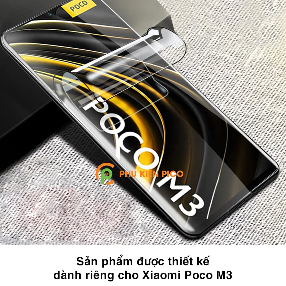 Dán màn hình Poco M3 PPF cao cấp dẻo trong suốt - Dán dẻo Xiaomi Poco M3 - 7