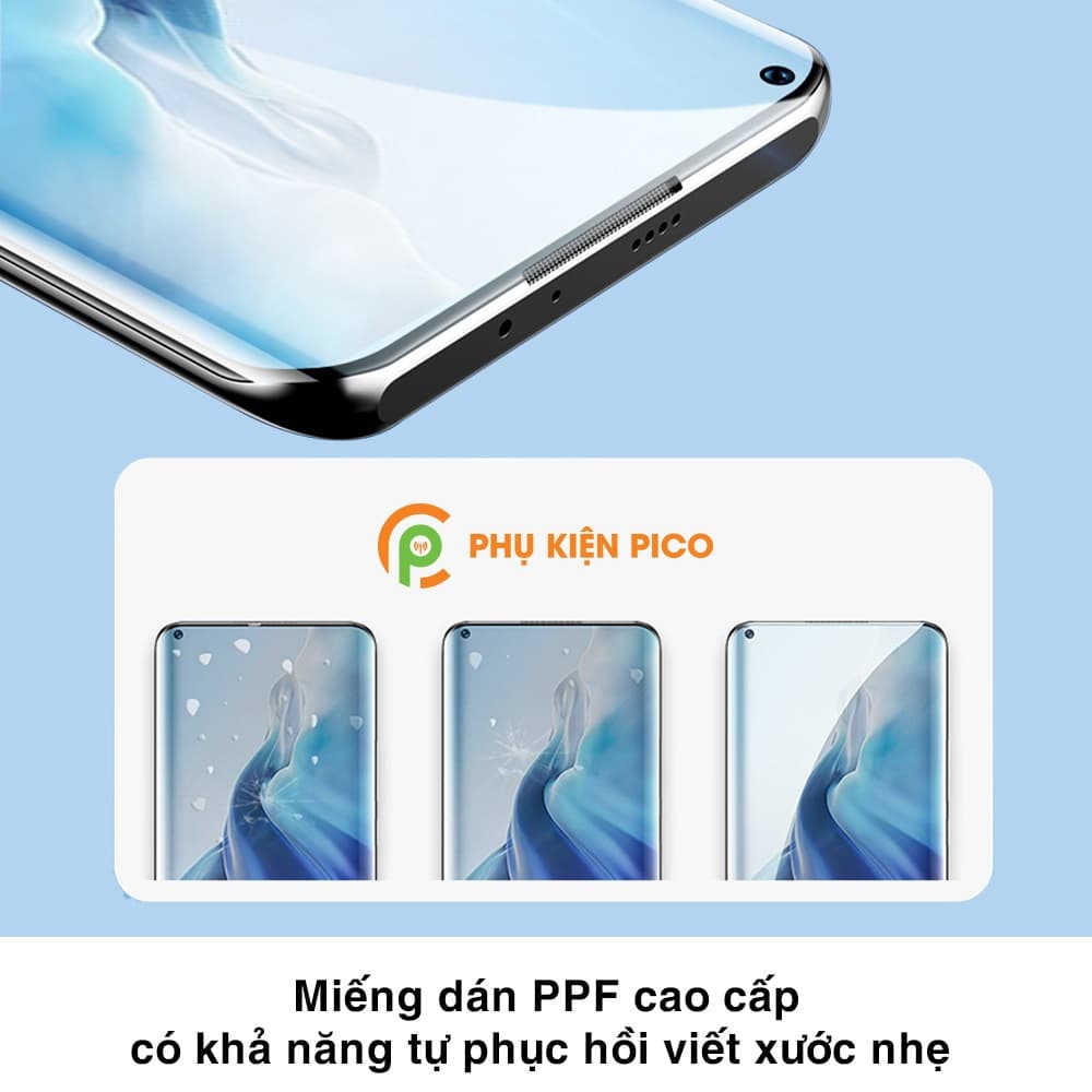 Dán màn hình Xiaomi Mi 11 PPF vân mờ chống vân tay cao cấp – Dán dẻo Xiaomi Mi 11 - 4