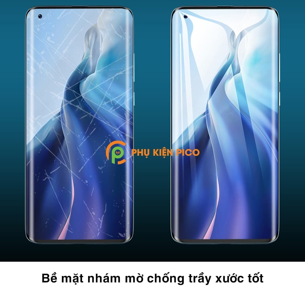 Dán màn hình Xiaomi Mi 11 PPF vân mờ chống vân tay cao cấp – Dán dẻo Xiaomi Mi 11 - 2