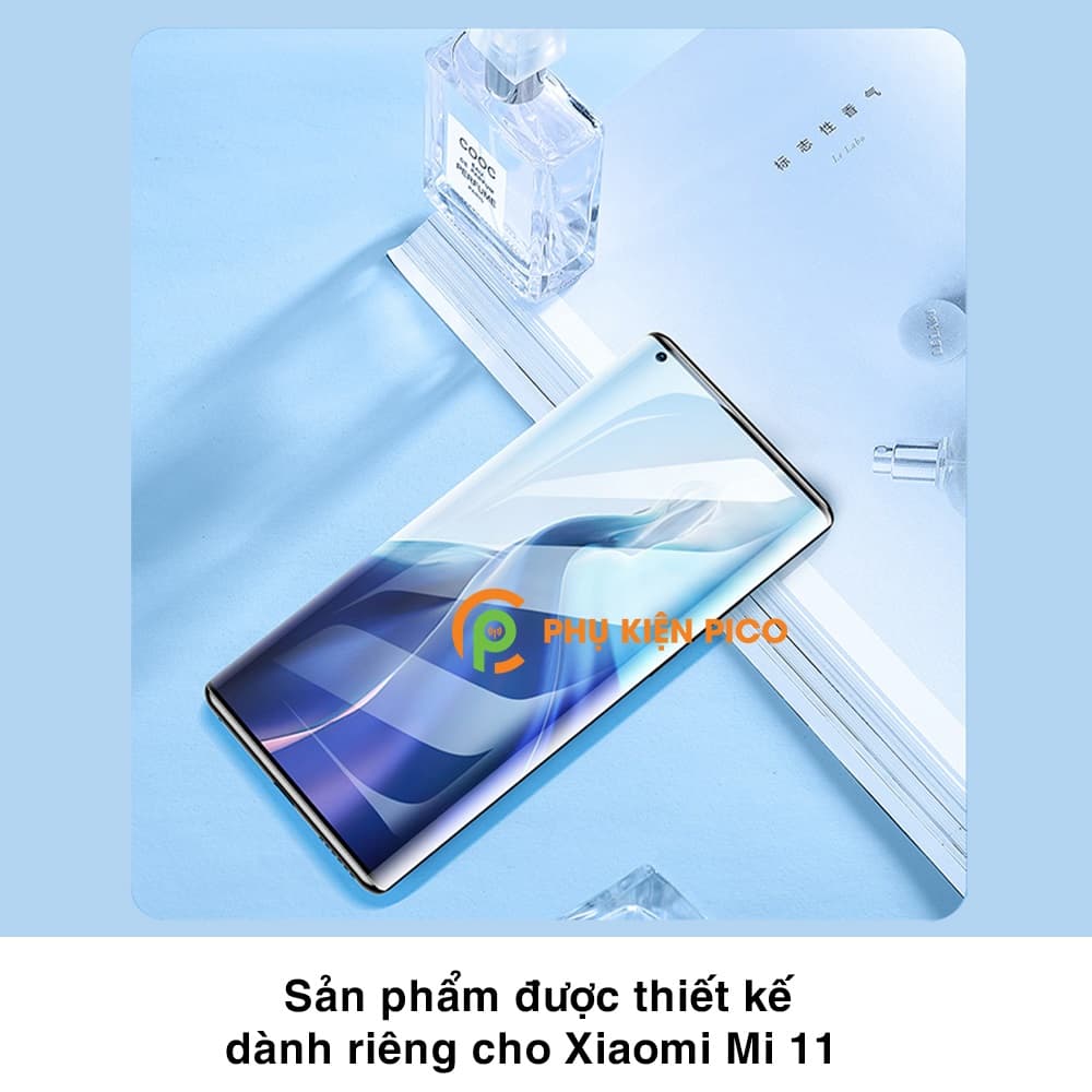 Dán màn hình Xiaomi Mi 11 PPF vân mờ chống vân tay cao cấp – Dán dẻo Xiaomi Mi 11 - 7