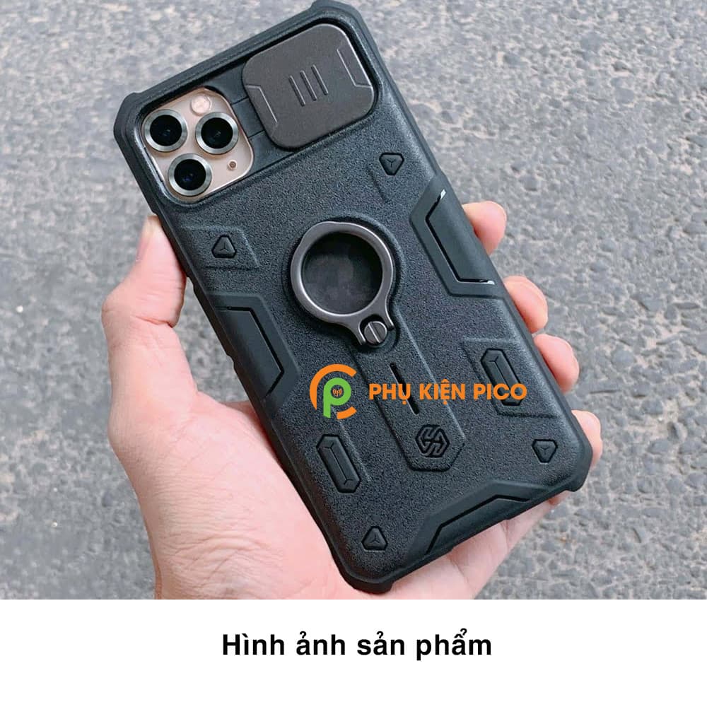 Ốp lưng chống sốc iPhone 11 Pro Max chính hãng Nillkin có nắp trượt bảo vệ camera sau - Ốp điện thoại iPhone 11 Pro Max - 8