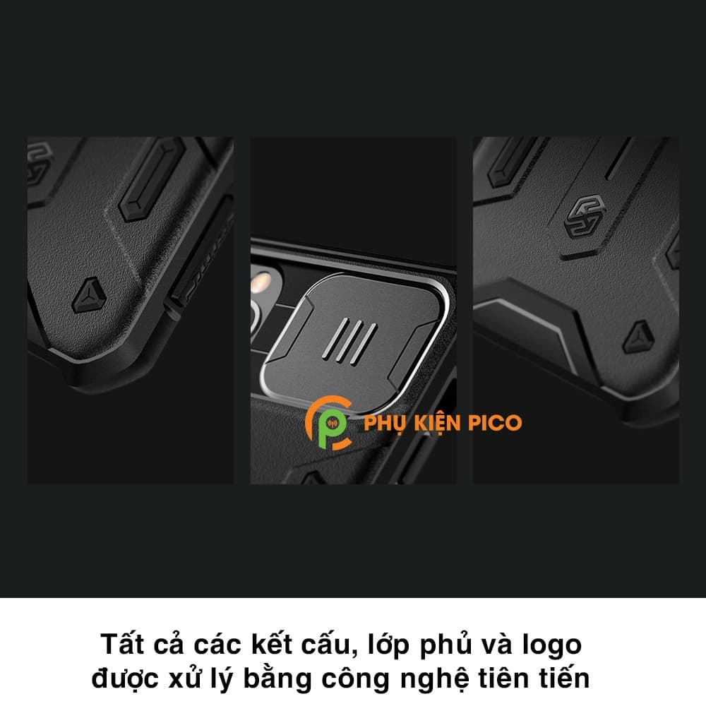 Ốp lưng chống sốc iPhone 11 chính hãng Nillkin có nắp trượt bảo vệ camera sau - Ốp điện thoại iPhone 11 - 5