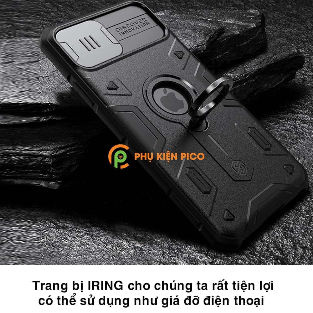Ốp lưng chống sốc iPhone 11 chính hãng Nillkin có nắp trượt bảo vệ camera sau - Ốp điện thoại iPhone 11 - 7