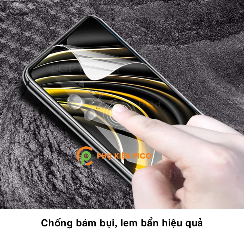 Dán màn hình Poco M3 và Dán lưng Xiaomi Poco M3 PPF cao cấp dẻo trong suốt – Combo 2 - 2