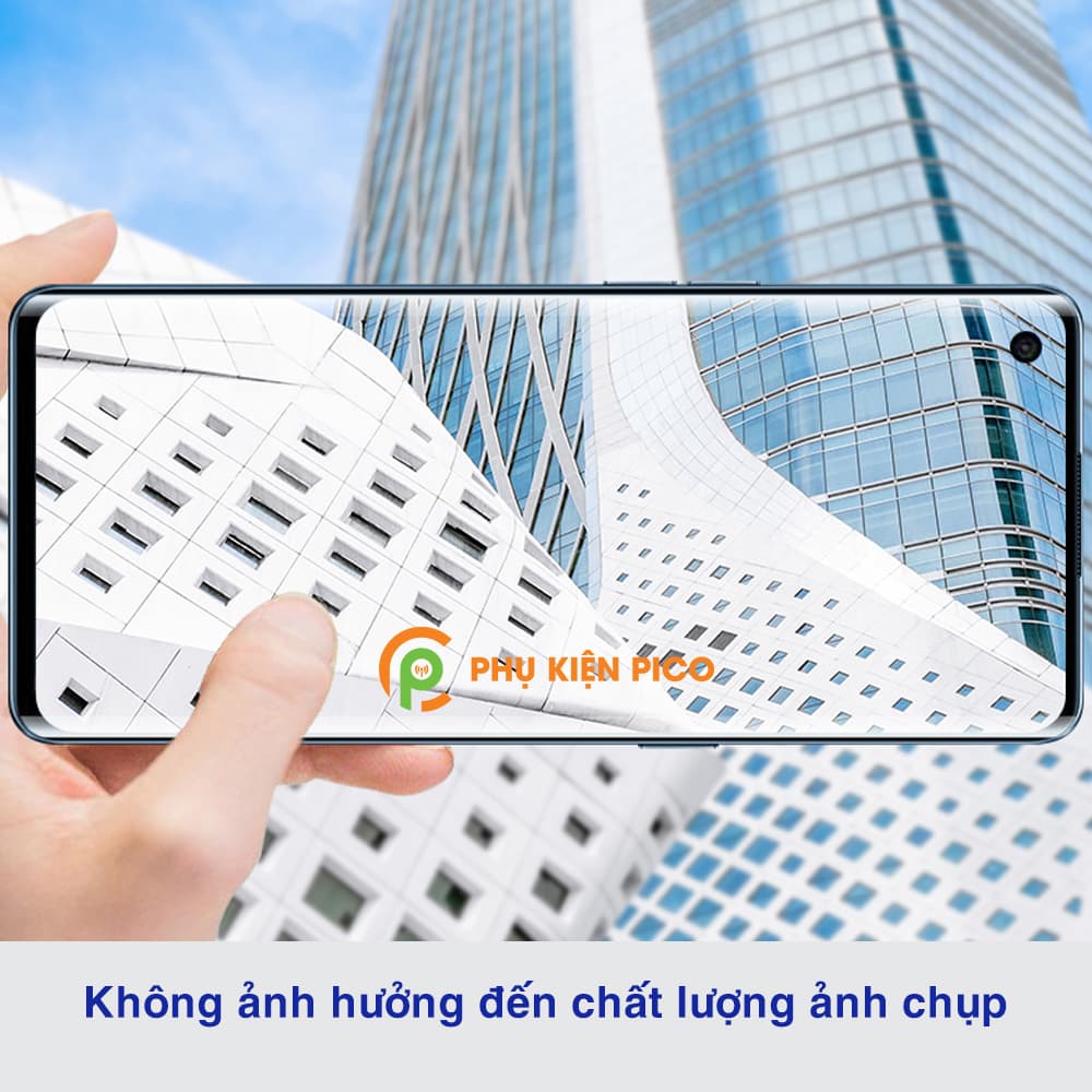 Cường lực camera Xiaomi Mi 11 full cụm camera trong suốt khoét lỗ cảm biến và flash - 5