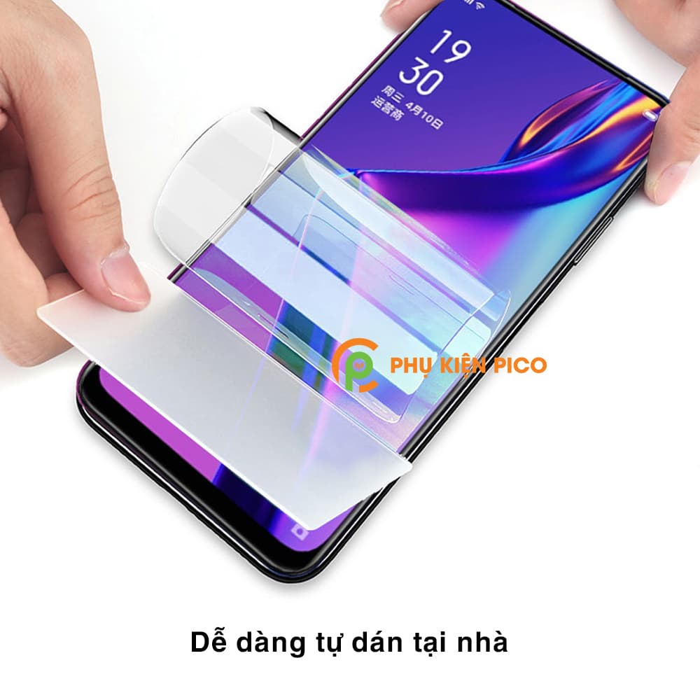 Dán màn hình Vivo V15 chính hãng Moxiao Xing dẻo trong suốt – Dán dẻo Vivo V15 - 6