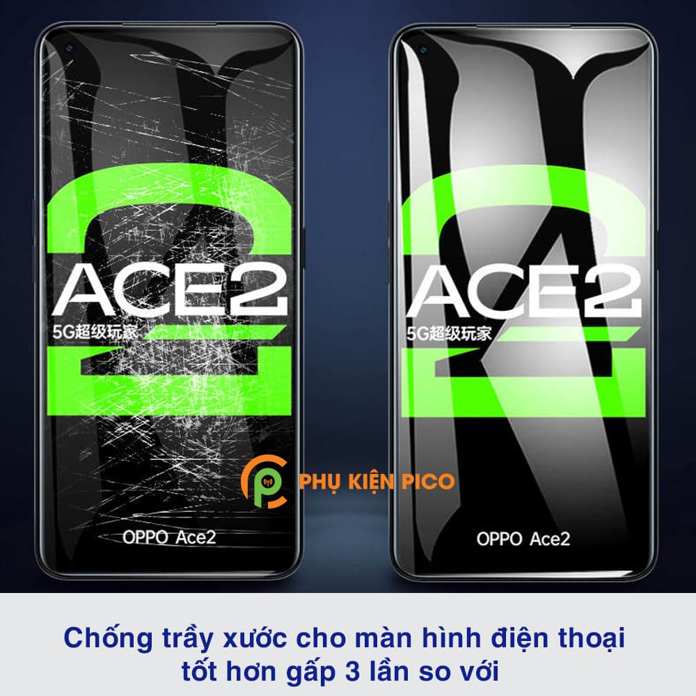 Dán màn hình Reno Ace 2 full màn dẻo trong suốt PPF tự phục hồi vết xước - 4