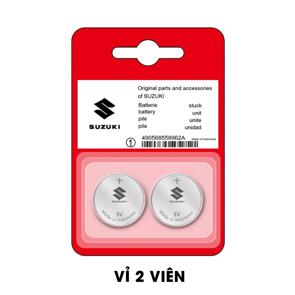 Pin chìa khóa ô tô Suzuki Carry Pro chính hãng sản xuất theo công nghệ Nhật Bản – Pin chìa khóa Suzuki Carry Pro - 4