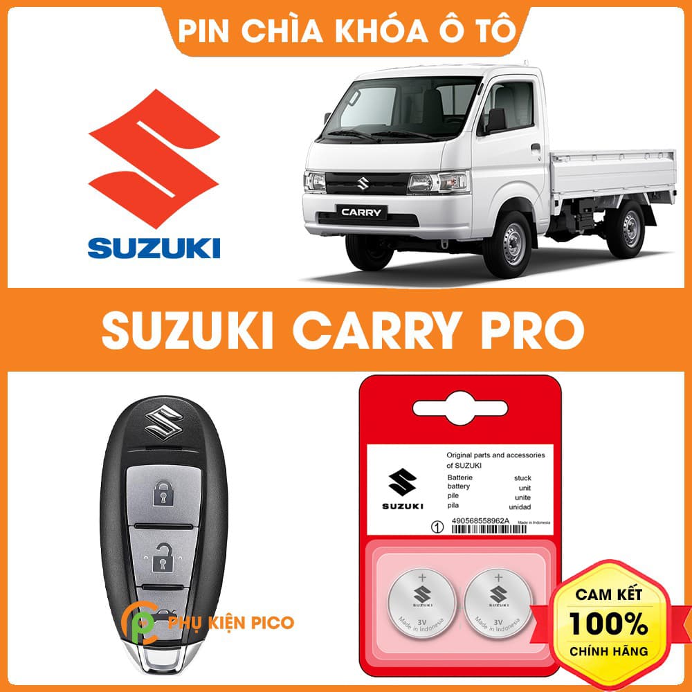 Pin chìa khóa ô tô Suzuki Carry Pro chính hãng sản xuất theo công nghệ Nhật Bản – Pin chìa khóa Suzuki Carry Pro