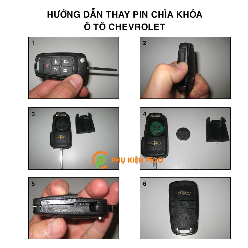 Pin chìa khóa ô tô Chevrolet Traverse chính hãng sản xuất theo công nghệ Nhật Bản – Pin chìa khóa Chevrolet Traverse - 9