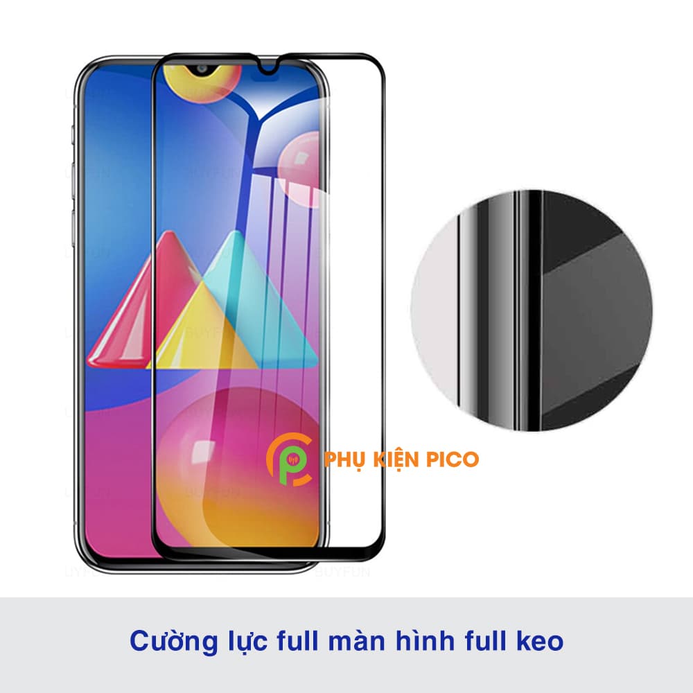 Kính cường lực Samsung Galaxy M02 full màn hình độ cứng 9H - 7