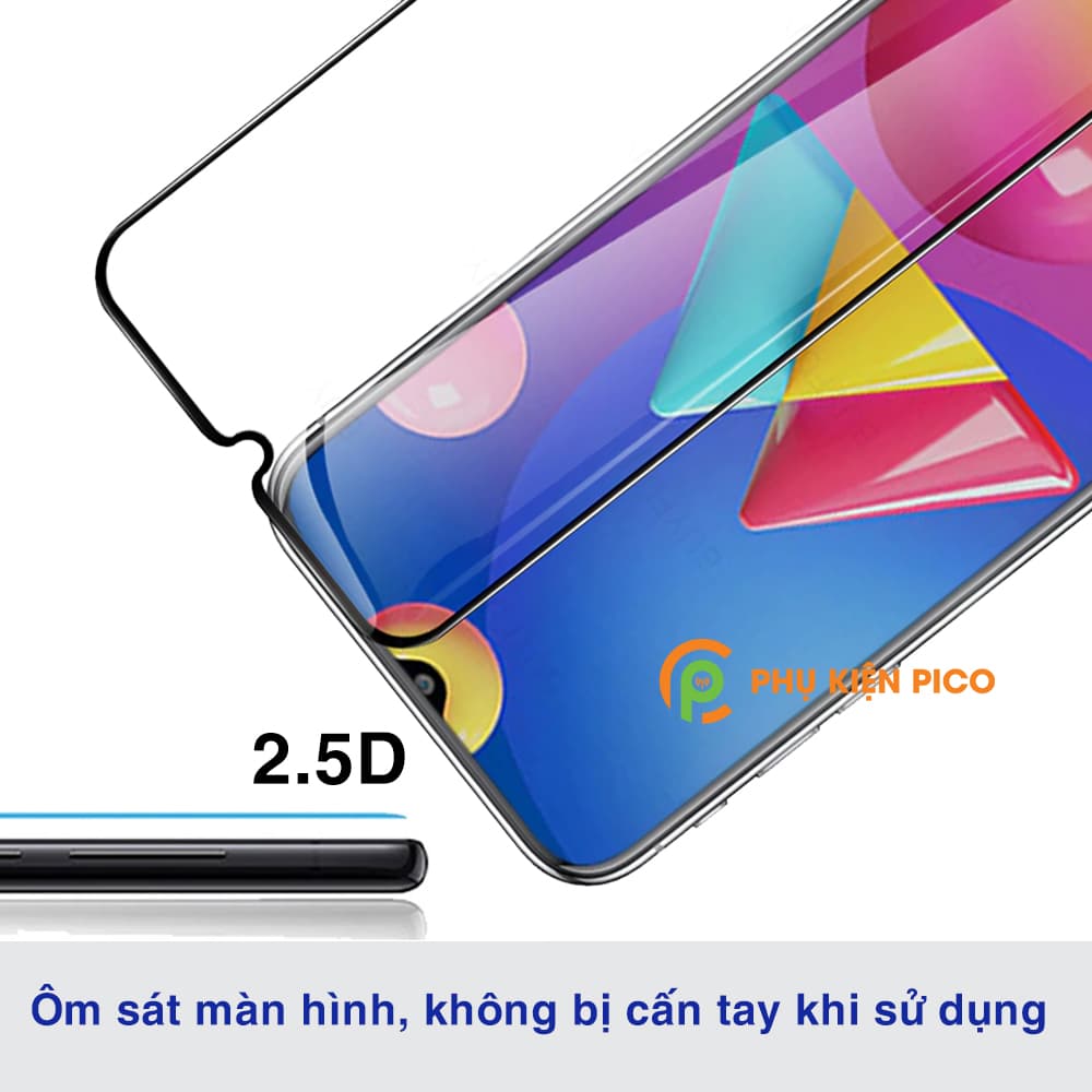 Kính cường lực Samsung Galaxy M02 full màn hình độ cứng 9H - 4