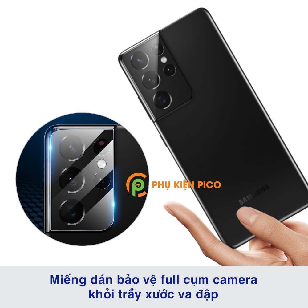 Cường lực camera Samsung Galaxy S21 Ultra 5G độ cứng 9H - 6