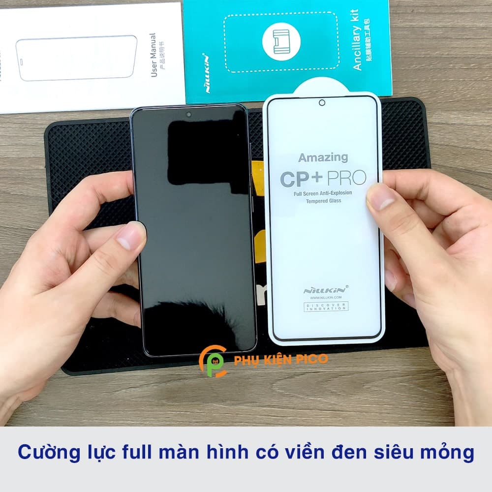 Kính cường lực Samsung Galaxy S21 5G full màn chính hãng Nillkin Amazing CP+ Pro - 4