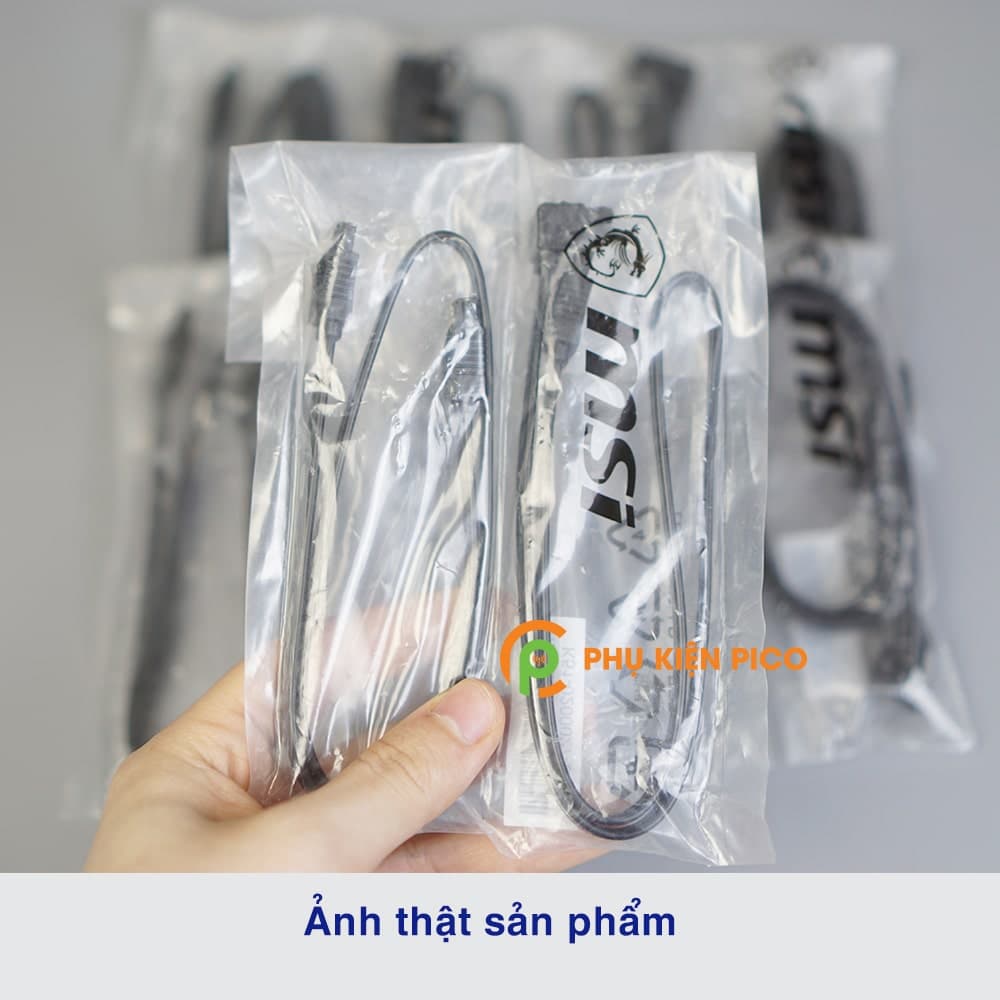 Cáp Sata 3 dành cho ổ cứng HDD, SSD Hàng tháo máy chính hãng MSI (Bộ 2 cáp nguyên Seal) - 2
