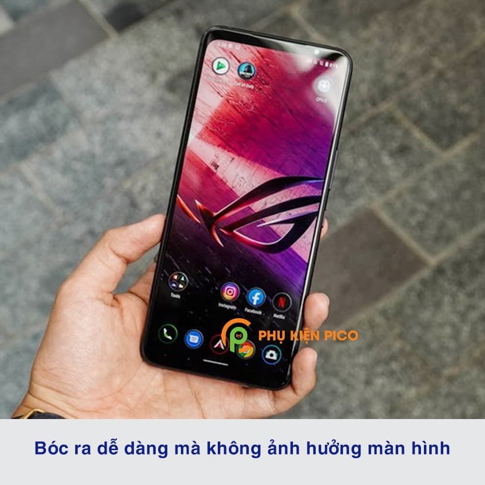Kính cường lực Asus Rog Phone 5 Pro full màn hình chính hãng Gor - 3