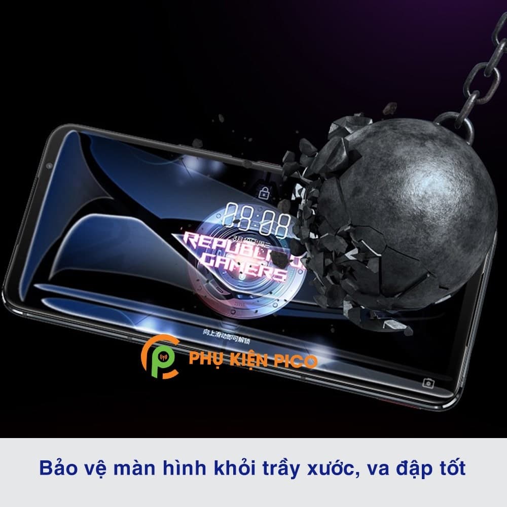 Kính cường lực Asus Rog Phone 5 Pro full màn hình chính hãng Gor - 7