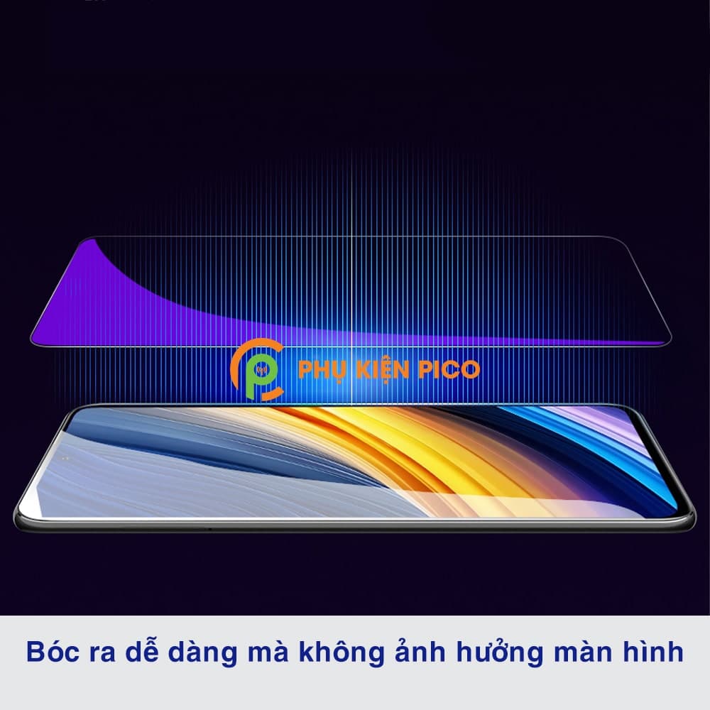 Kính cường lực Xiaomi Poco X3 Pro full màn hình chính hãng Gor - 7