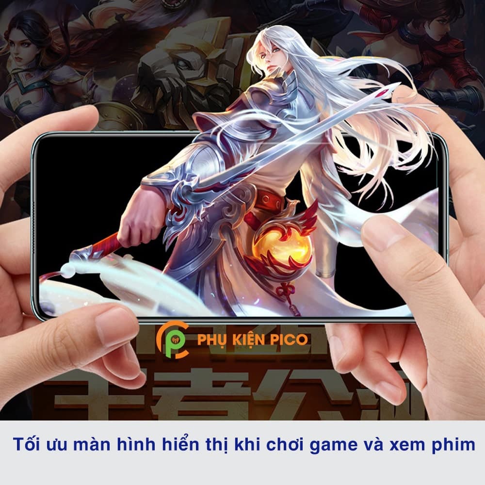 Kính cường lực Xiaomi Poco X3 Pro full màn hình viền đen siêu mỏng Monqiqi - 4