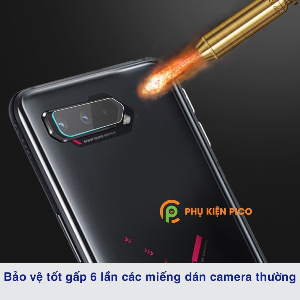 Cường lực camera Asus Rog Phone 5 độ cứng 9H trong suốt - 7
