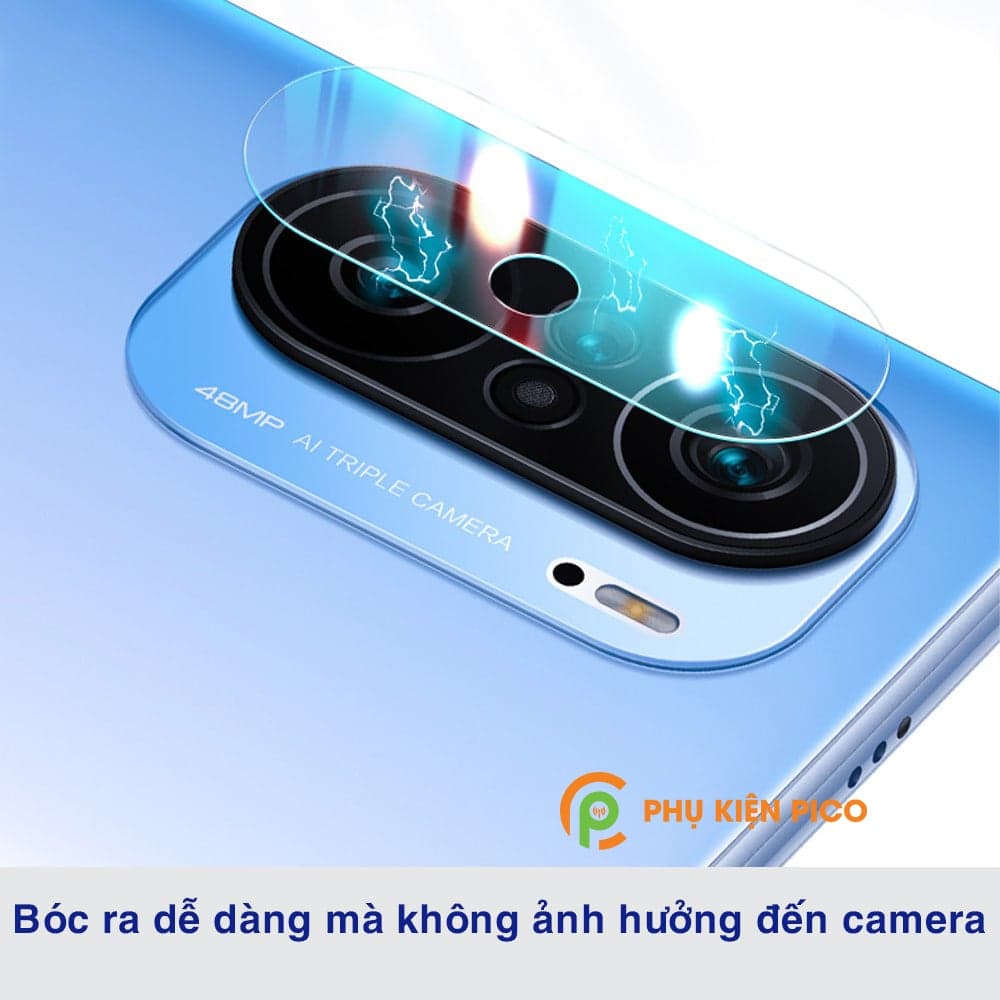 Cường lực camera Xiaomi Redmi K40 Pro độ cứng 9H trong suốt - 7