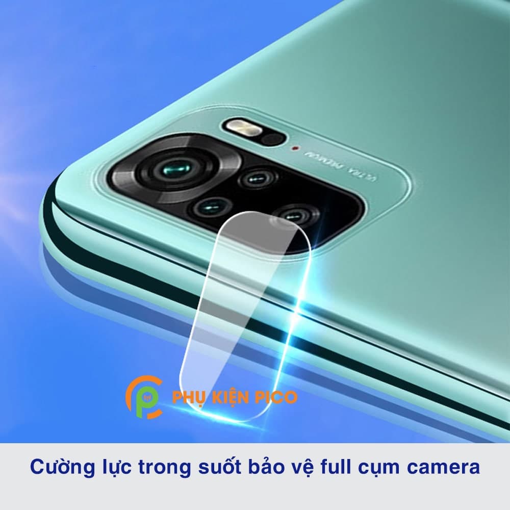Cường lực camera Xiaomi Redmi Note 10 độ cứng 9H trong suốt - 7