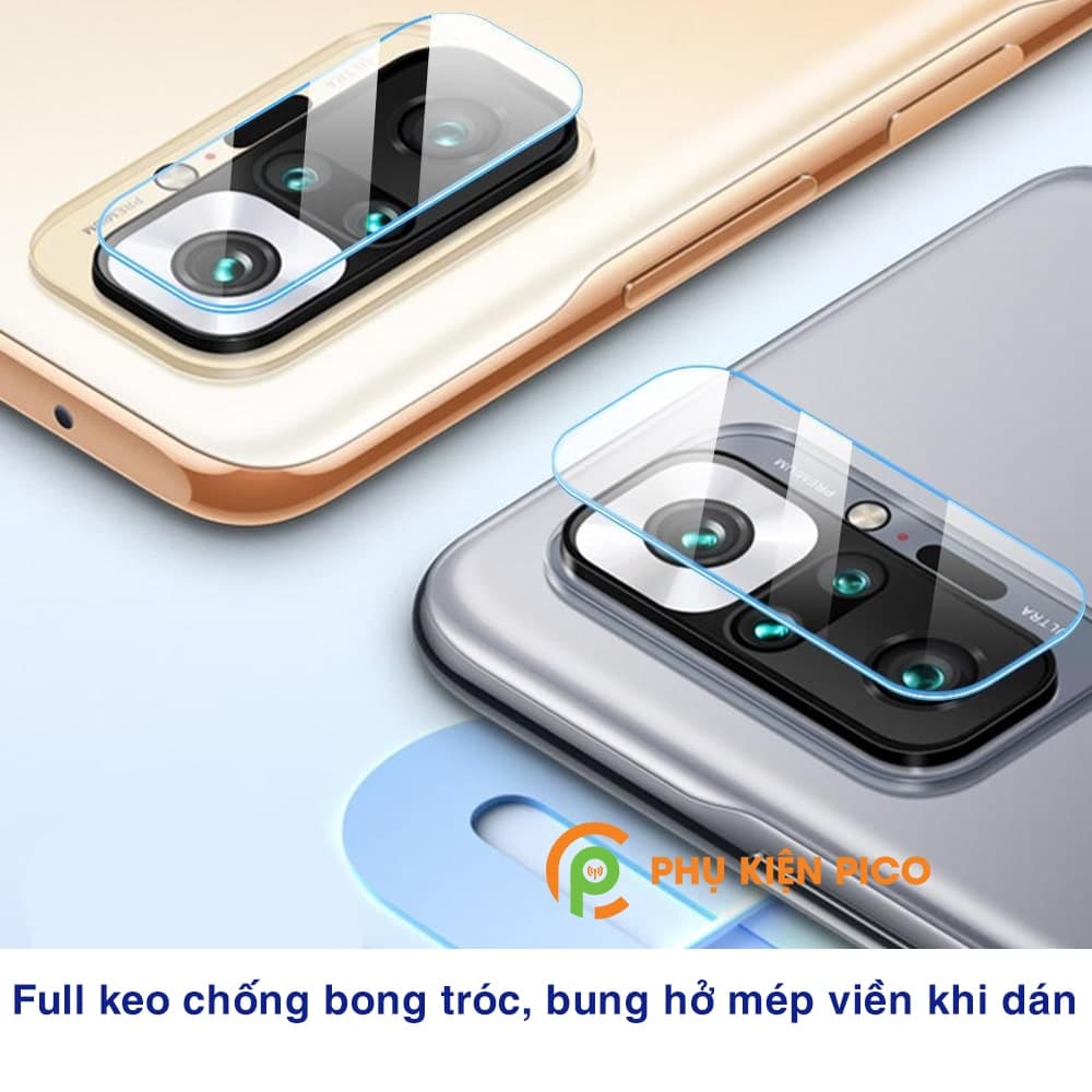Cường lực camera Xiaomi Redmi Note 10 Pro độ cứng 9H trong suốt - 3