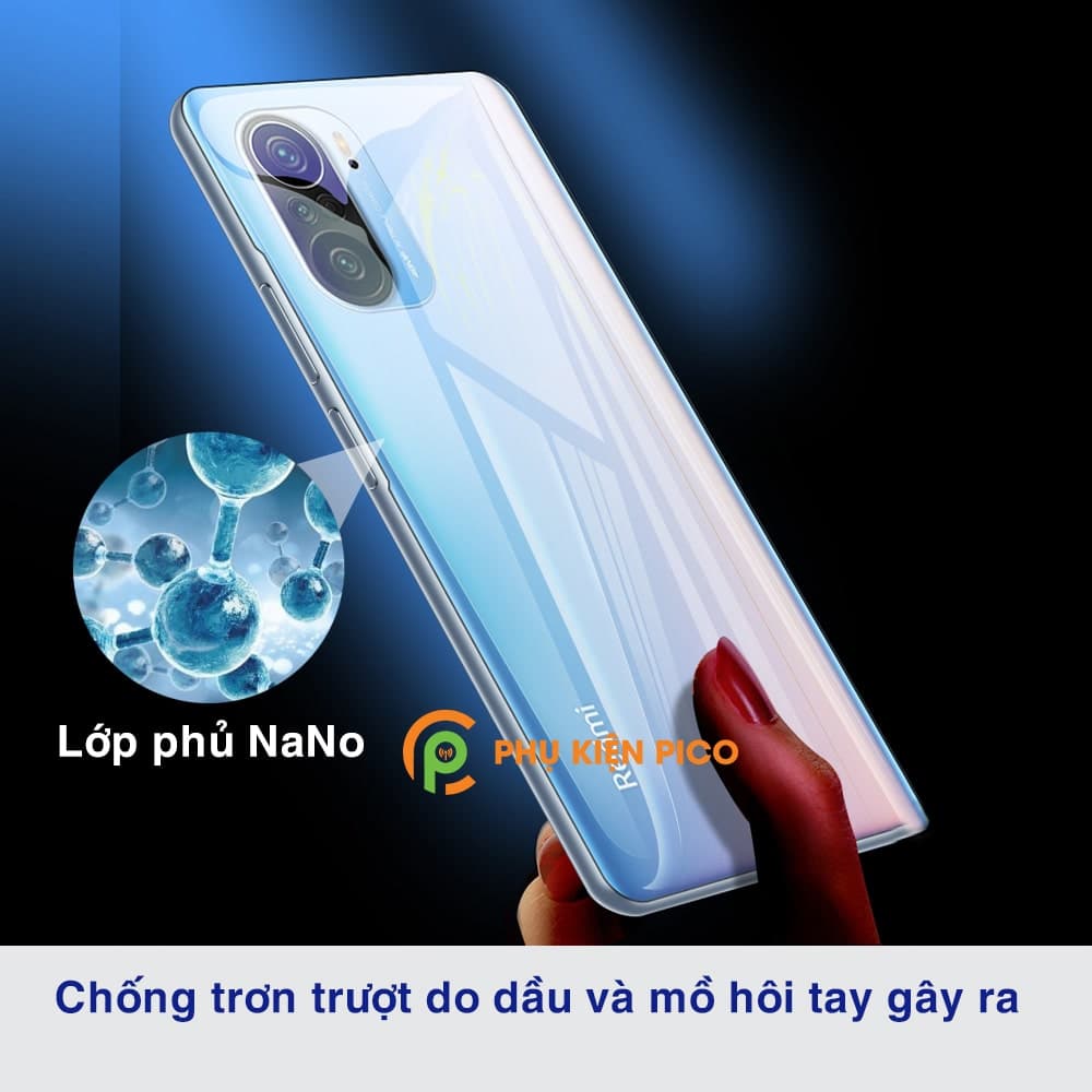 Dán lưng Xiaomi Redmi K40 full mặt lưng dẻo trong suốt - 2
