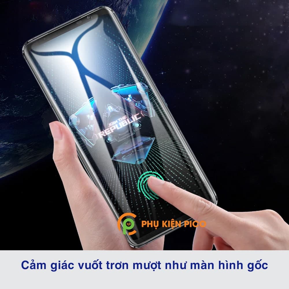 Dán màn hình Asus Rog Phone 5 full màn dẻo trong suốt - 5