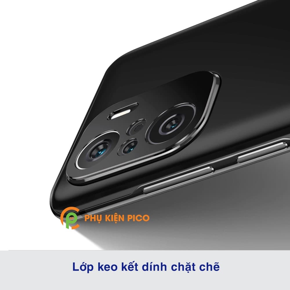 Dán camera Xiaomi Poco F3 khung kim loại bảo vệ an toàn camera sau - 4