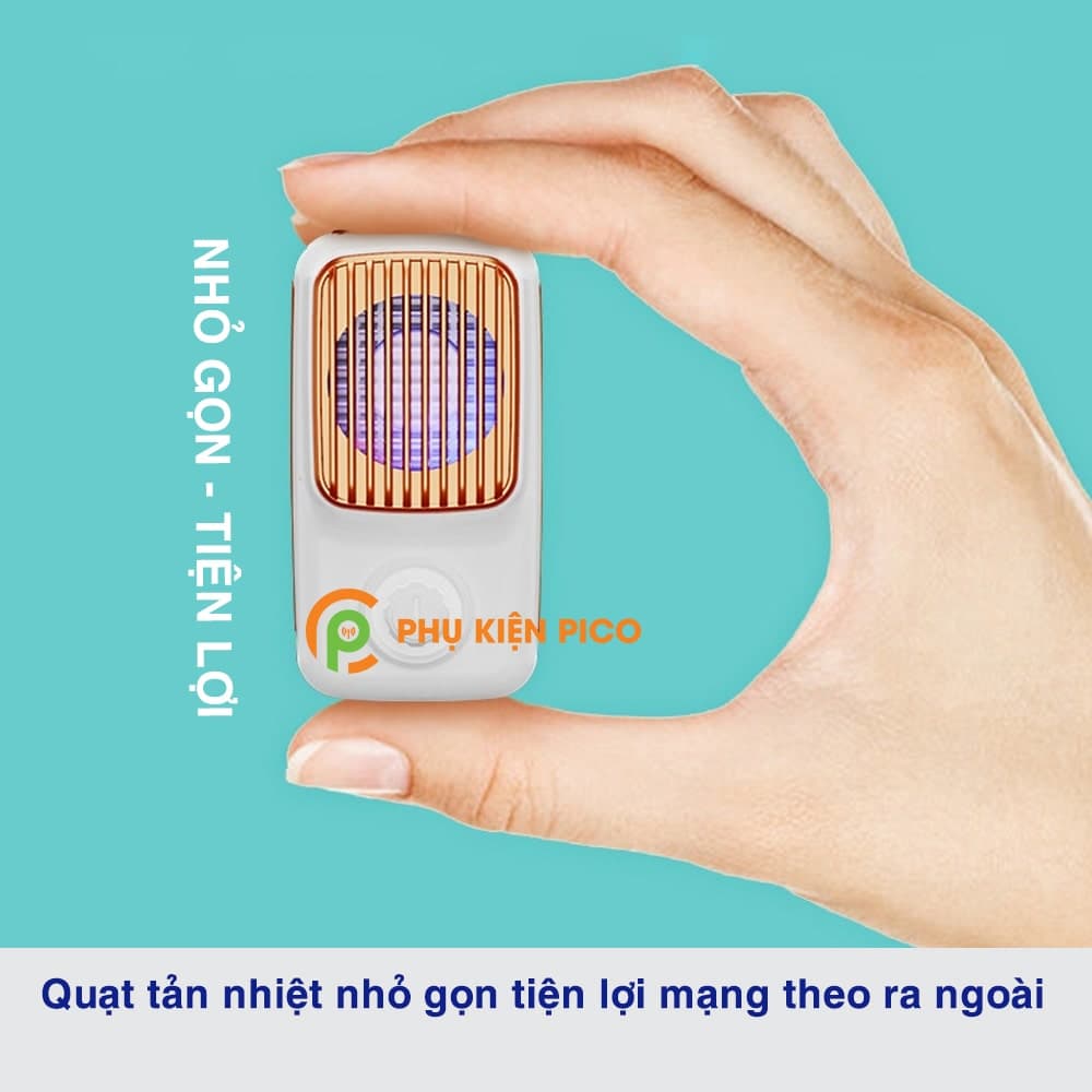 Quạt tản nhiệt điện thoại có sò lạnh chính hãng Memo DL03 hỗ trợ cổng sạc Type C - 6