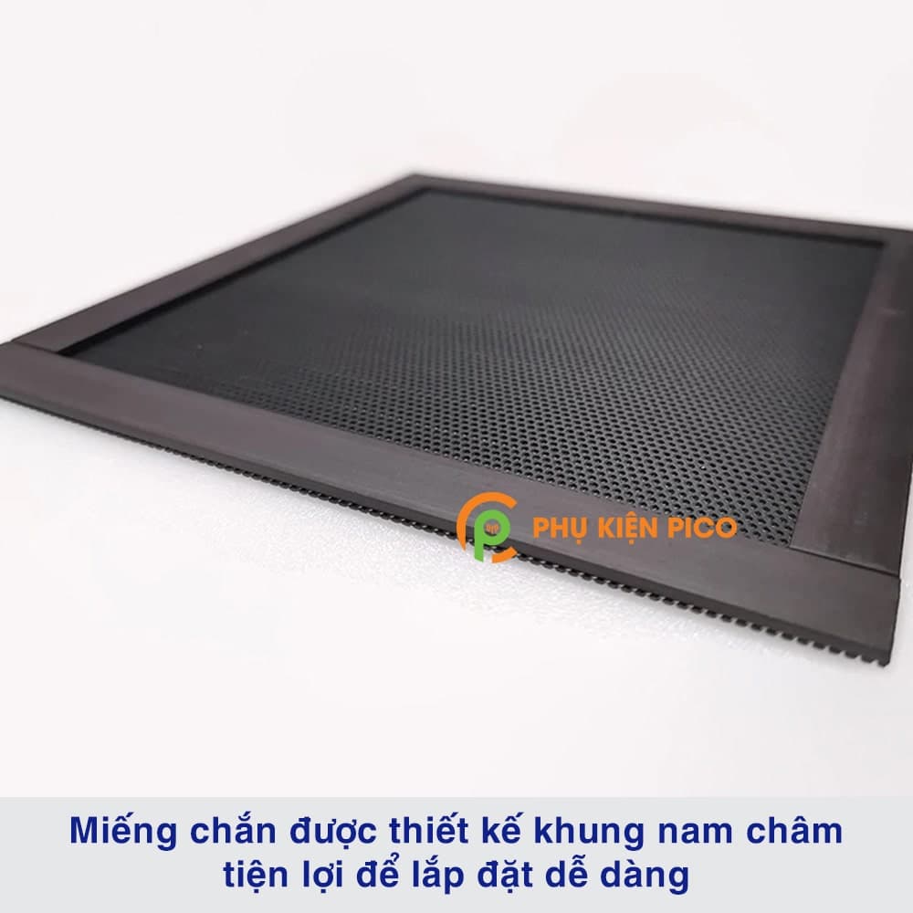 Tấm lưới chắn lọc bụi từ tính quạt máy tính kích thước 14x14cm - 6