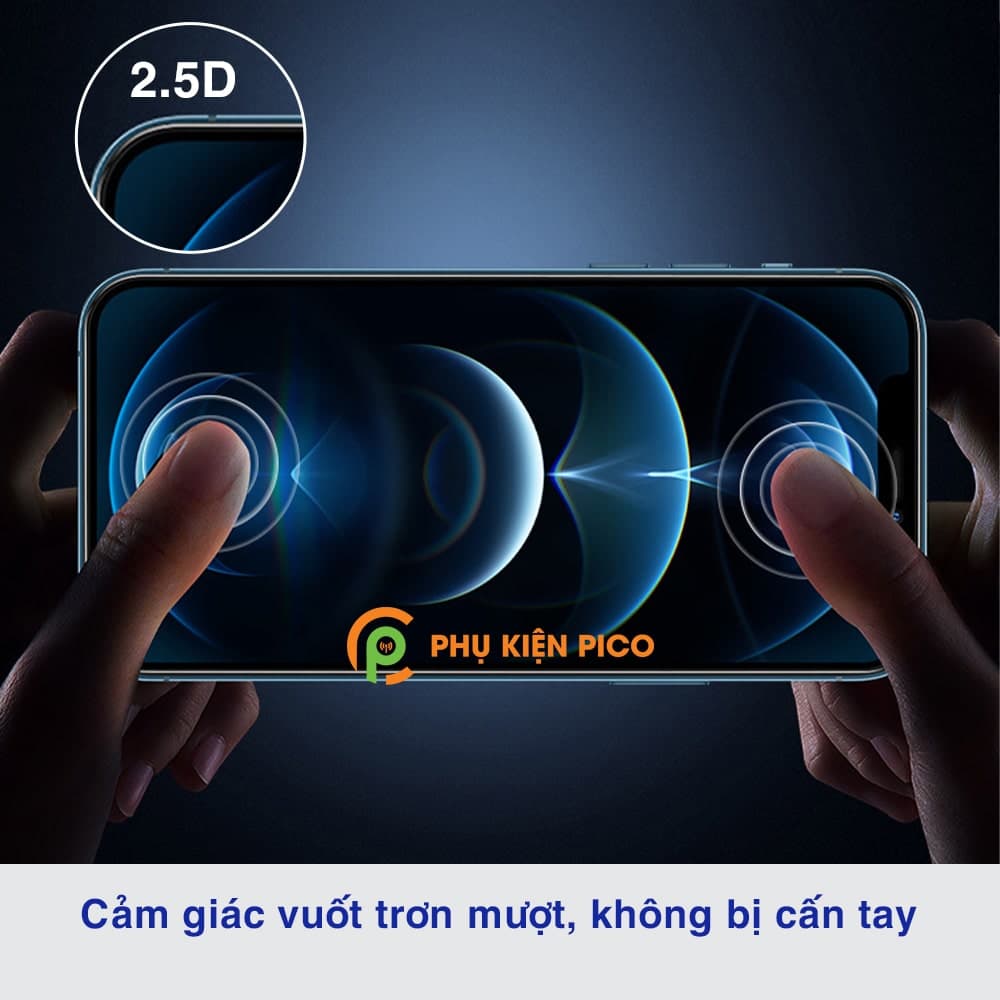 Kính cường lực Iphone 12 full màn hình và khung viền camera Iphone 12 chính hãng Nillkin - 5