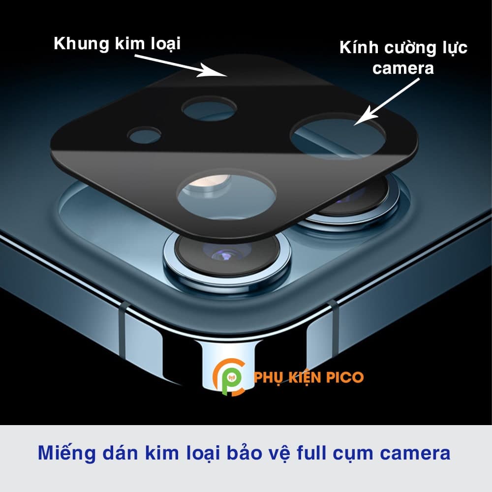 Kính cường lực Iphone 12 full màn hình và khung viền camera Iphone 12 chính hãng Nillkin - 3
