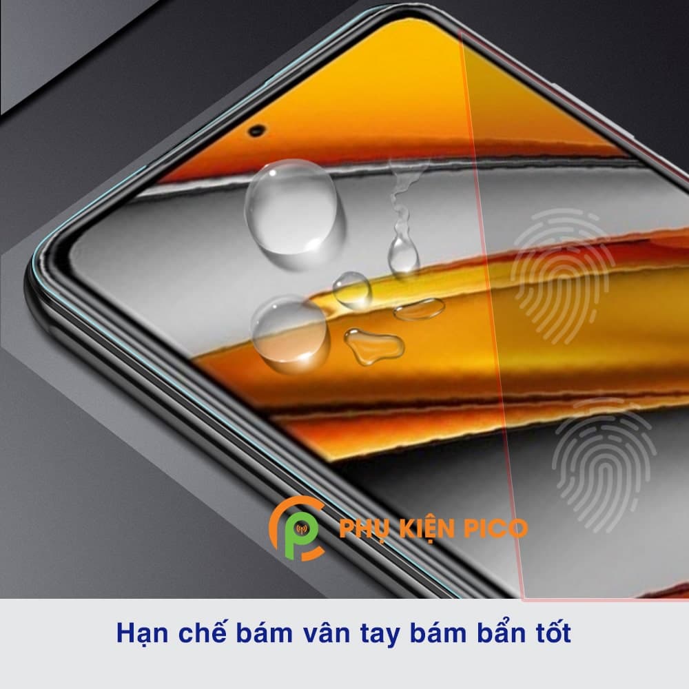 Dán màn hình Xiaomi Poco F3 full màn dẻo trong suốt - 5