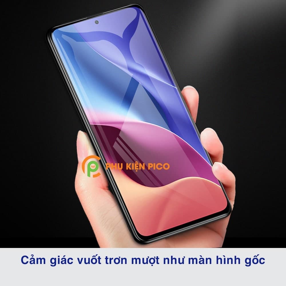 Cường lực Xiaomi Redmi K40 full màn hình viền đen siêu mỏng Monqiqi - 8