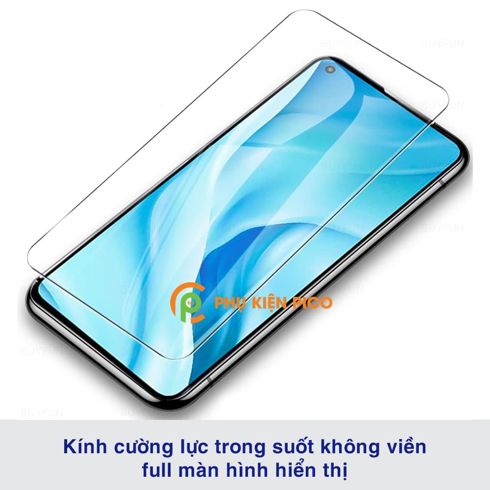 Cường lực Xiaomi Mi 11 Lite full màn hình chính hãng Gor dùng chung với mọi loại ốp lưng - 7