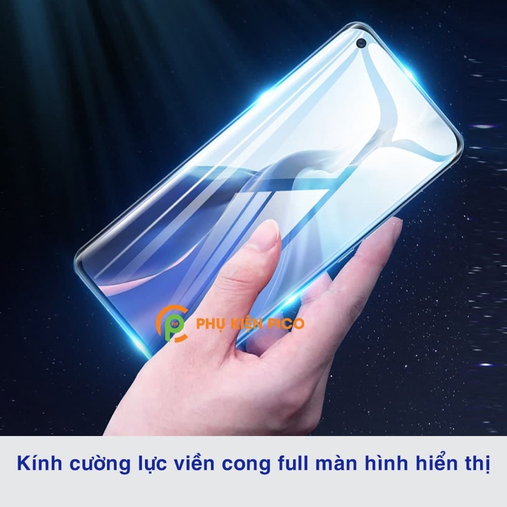 Kính cường lực Xiaomi Mi 11 viền đen siêu mỏng full keo full màn hình - 6
