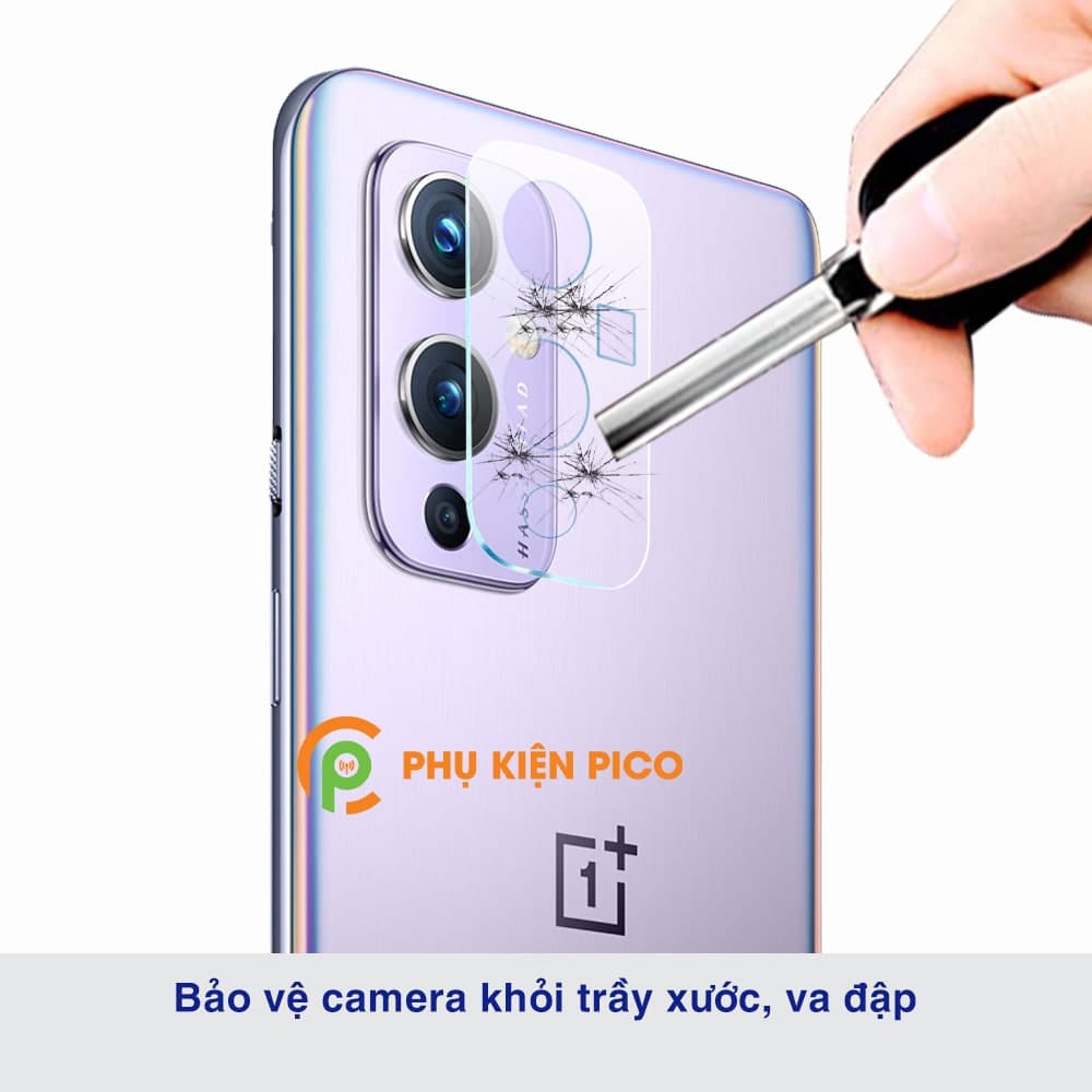 Cường lực camera Oneplus 9 độ cứng 9H trong suốt - 4