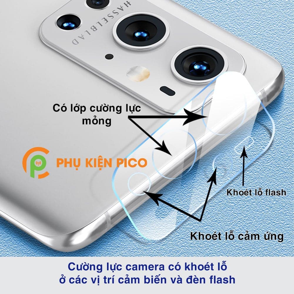 Cường lực camera Oneplus 9 Pro độ cứng 9H trong suốt - 8