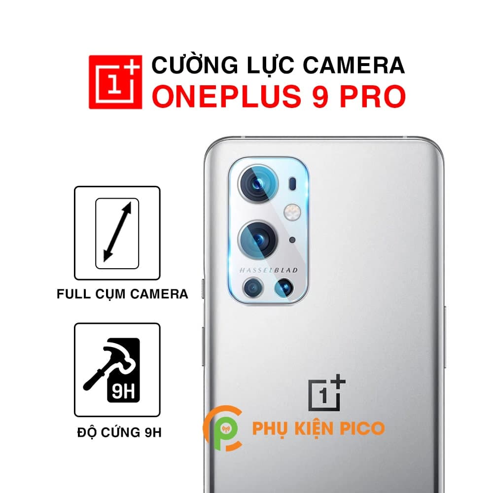 Cường lực camera Oneplus 9 Pro độ cứng 9H trong suốt