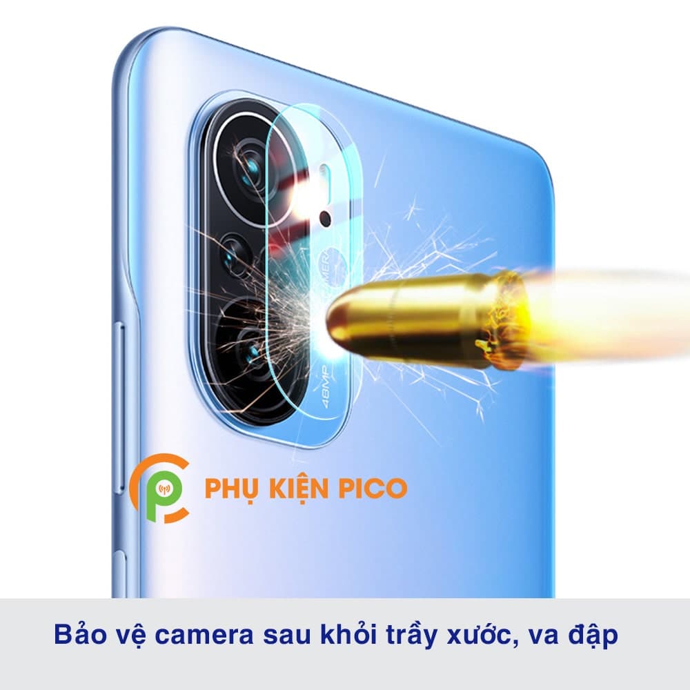 Cường lực camera Xiaomi Mi 11i độ cứng 9H trong suốt - 6