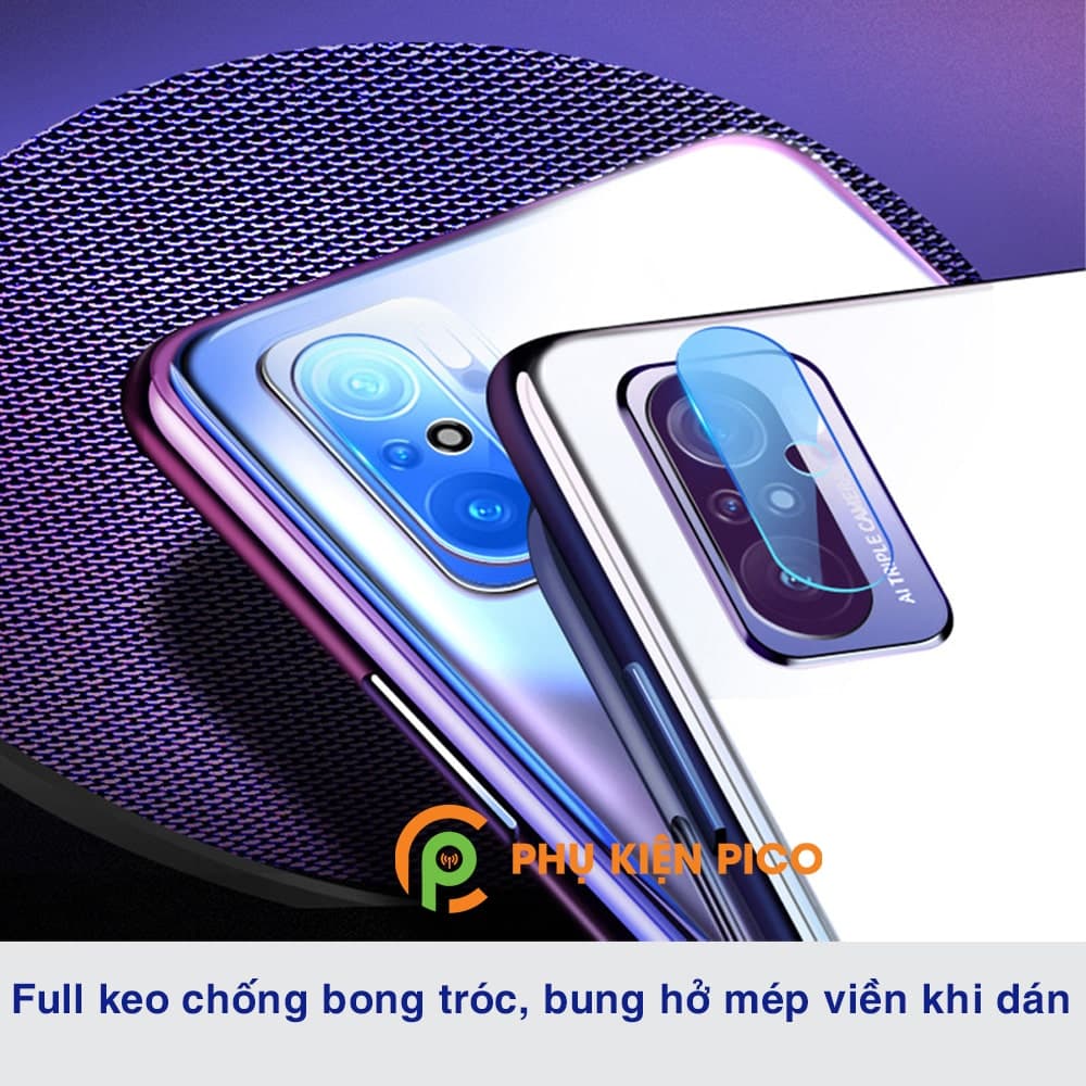 Cường lực camera Xiaomi Mi 11i độ cứng 9H trong suốt - 4