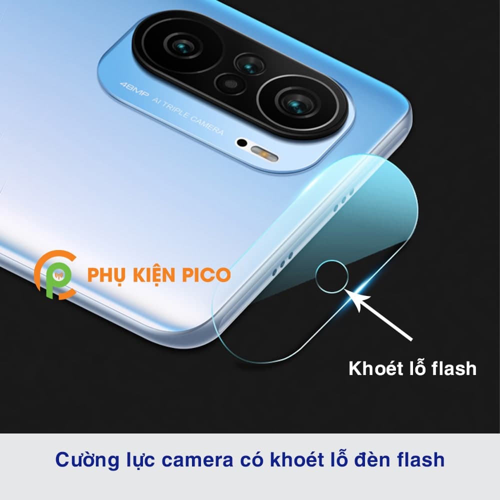 Cường lực camera Xiaomi Mi 11i độ cứng 9H trong suốt - 3