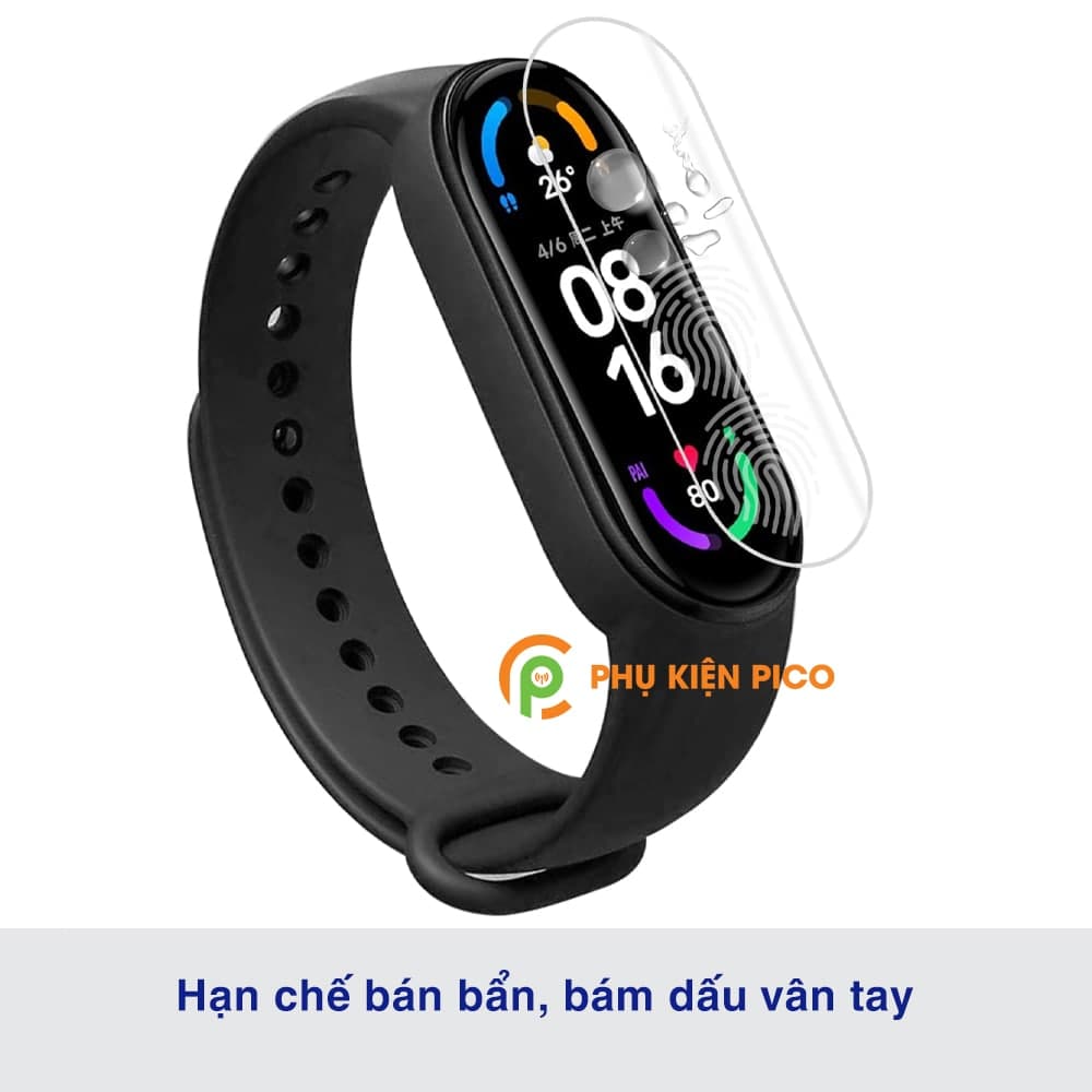 Dán màn hình Mi Band 6 full màn hình dẻo trong suốt - 6