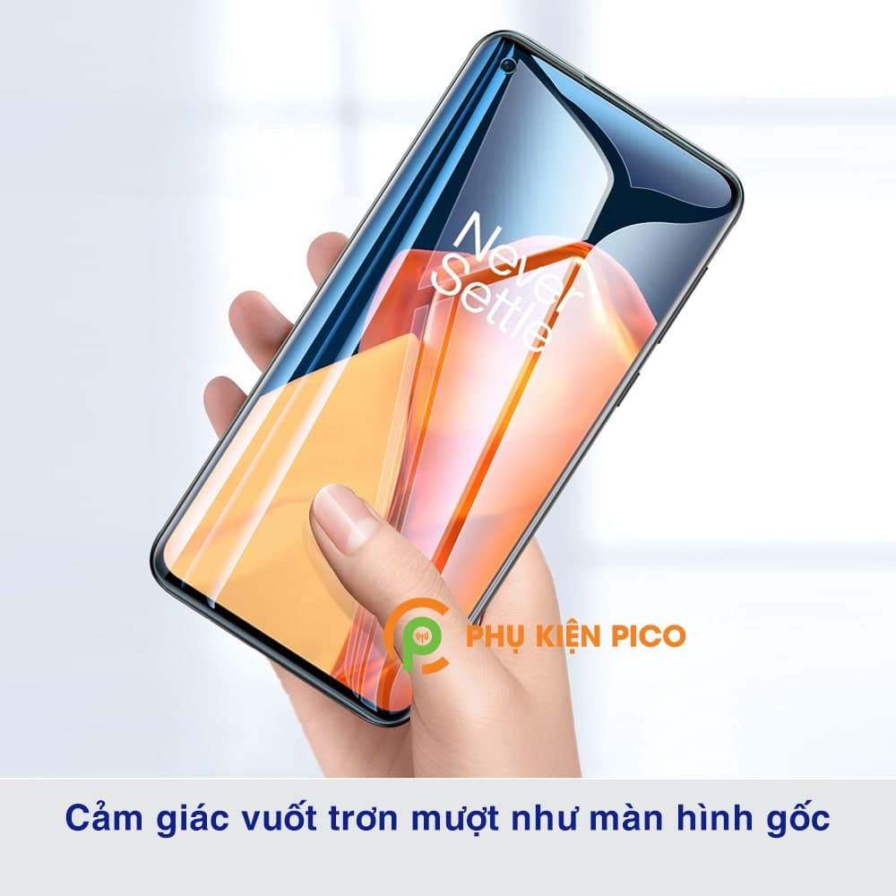 Dán màn hình Oneplus 9 full màn dẻo trong suốt - 5