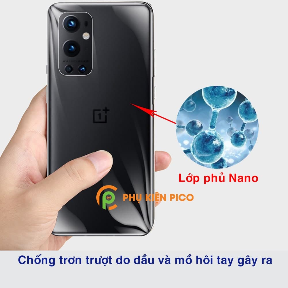 Dán lưng Oneplus 9 Pro full mặt lưng full viền PPF dẻo trong suốt - 5