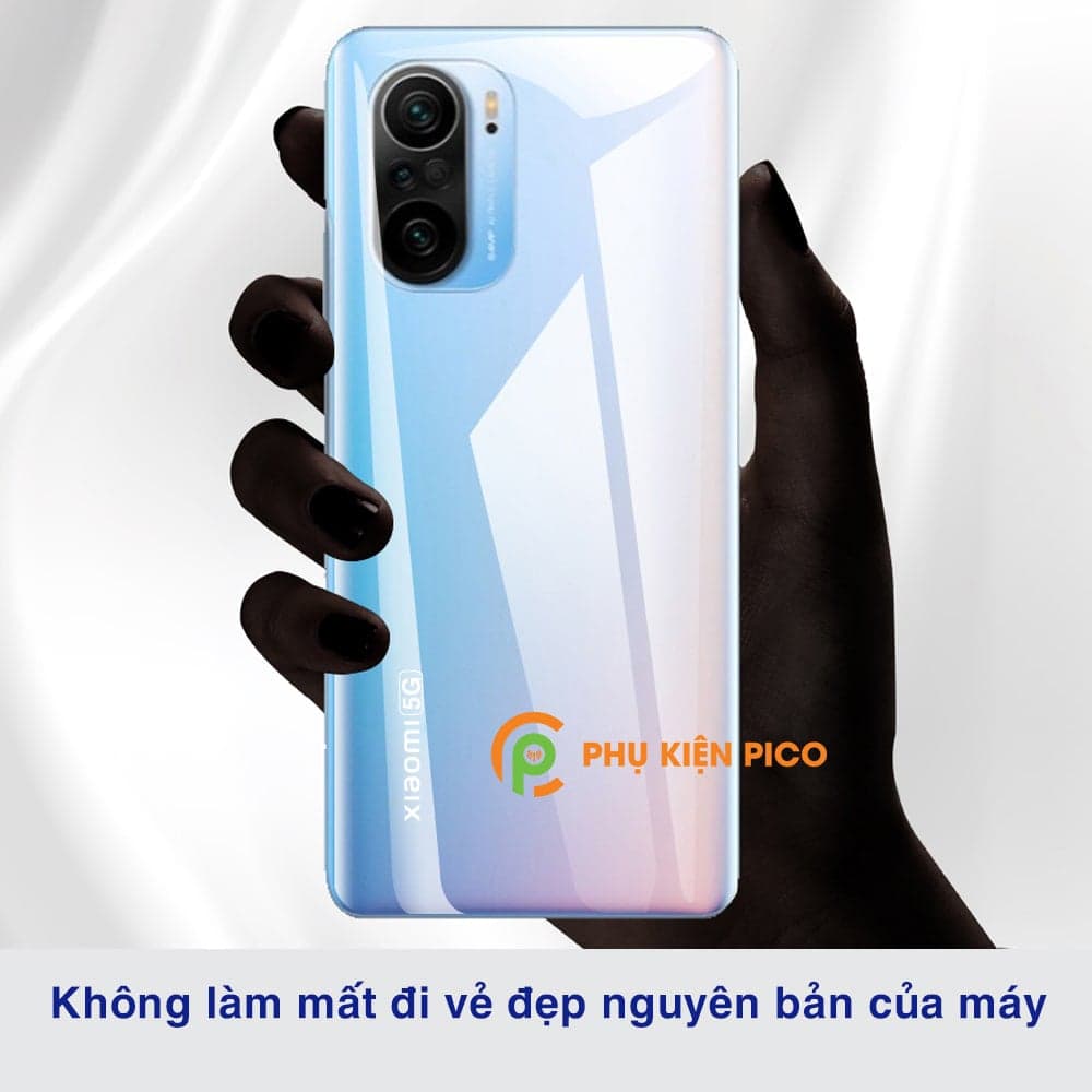 Dán lưng Xiaomi Mi 11i full mặt lưng PPF dẻo trong suốt - 8