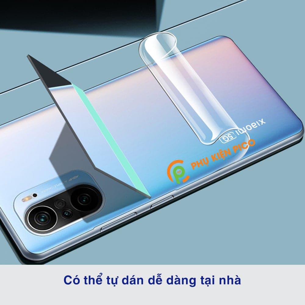 Dán lưng Xiaomi Mi 11i full mặt lưng PPF dẻo trong suốt - 6